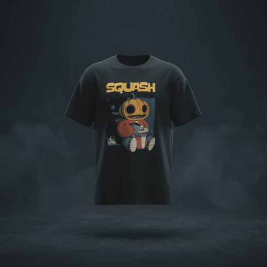 Pumpkin Popcorn Halloween Tee — product video