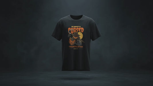 Halloween Scarecrow Tee — product video